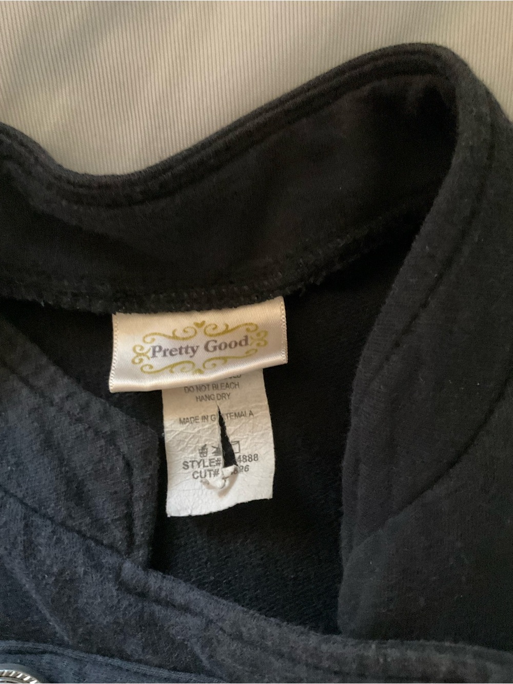 Black Military-Style Button Front Jacket Napoleon Punk - Picture 12 of 12